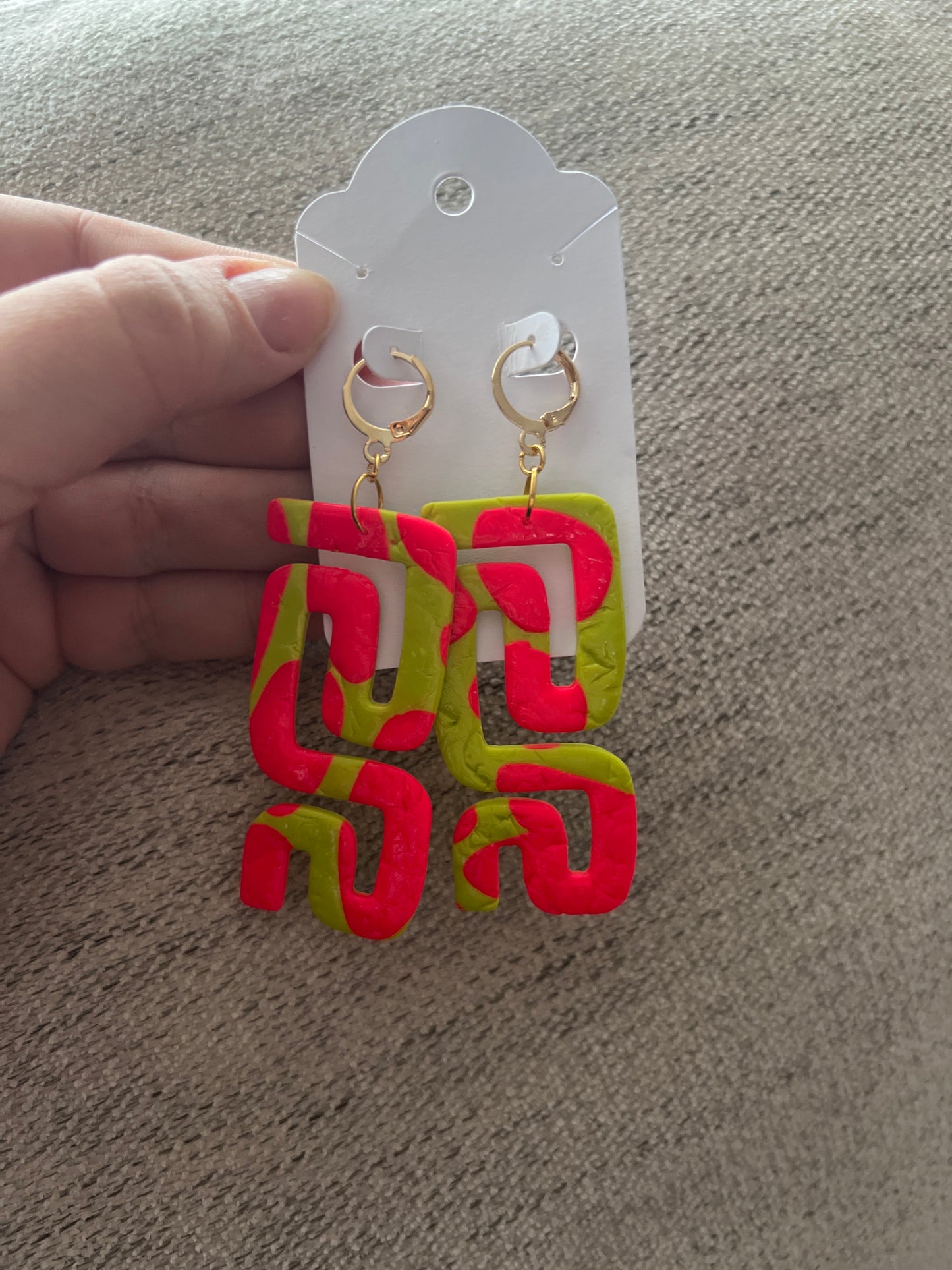 Abstract Earrings