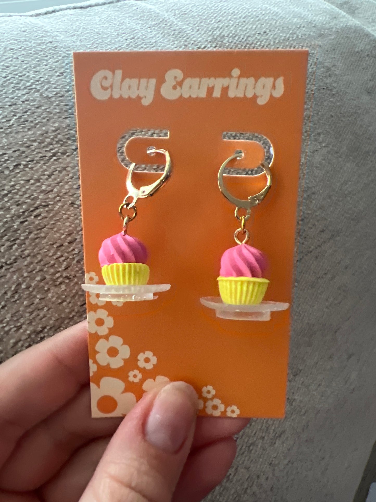 Cupcake Earrings