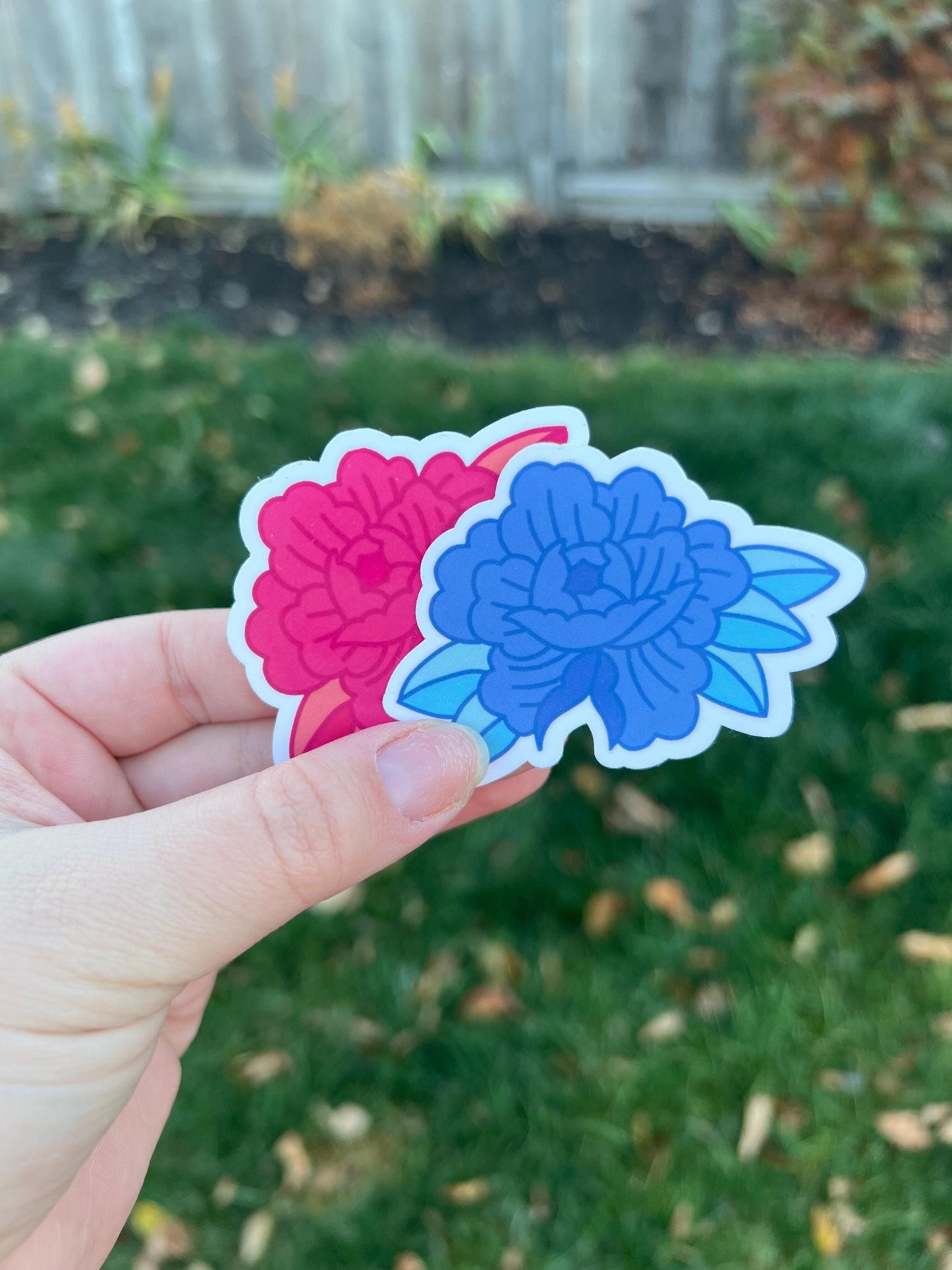 Peonies Sticker