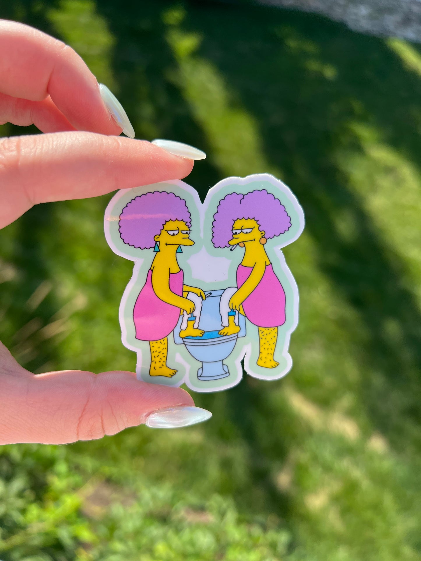 Patty & Selma Sticker