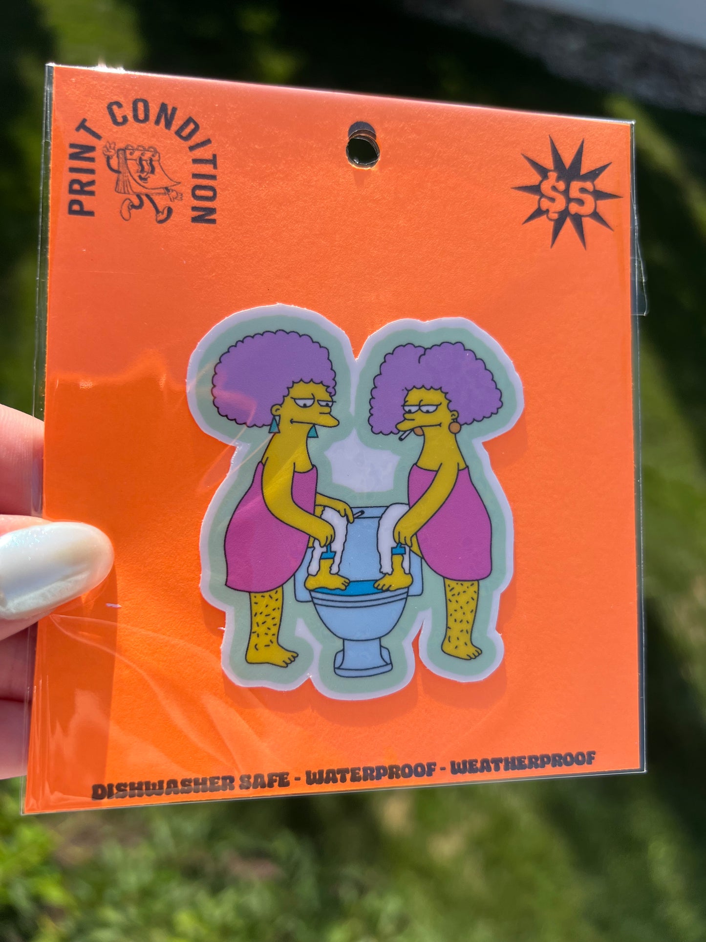 Patty & Selma Sticker