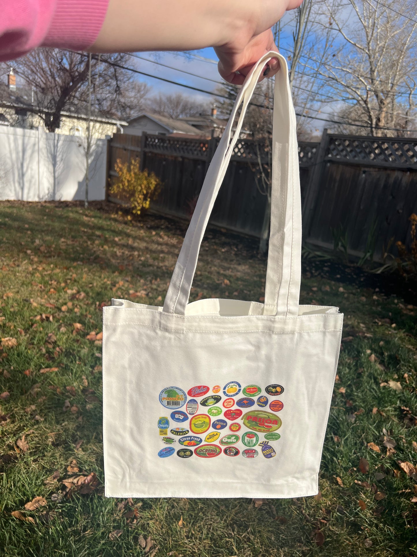 Vintage Fruits Tote Bag