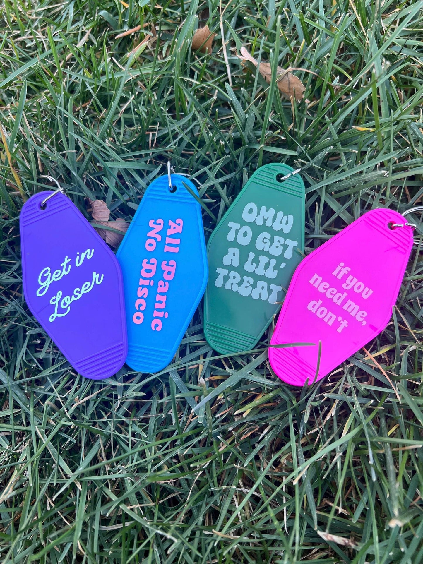 Get In Loser Keychain