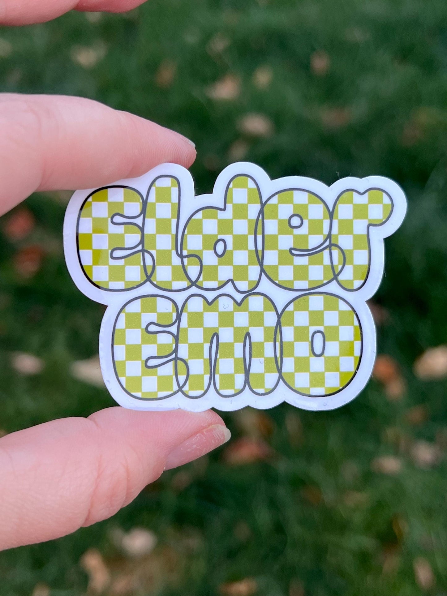 Elder Emo and Skull Stickers