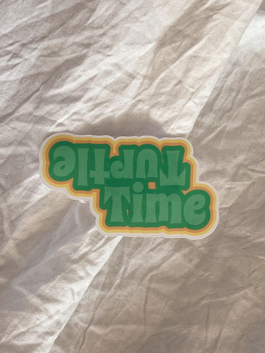 Ramona Turtle Time Quote Sticker