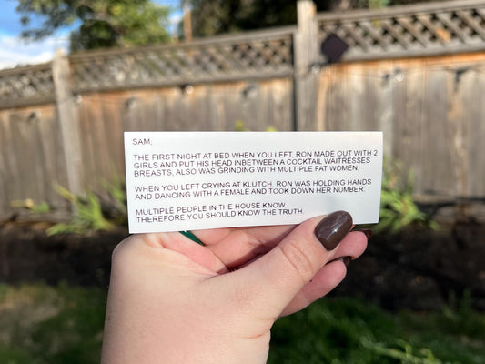 The Note Sticker