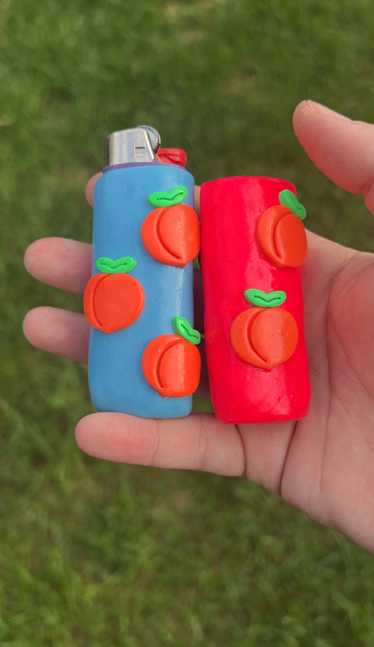 Peach Lighter Case