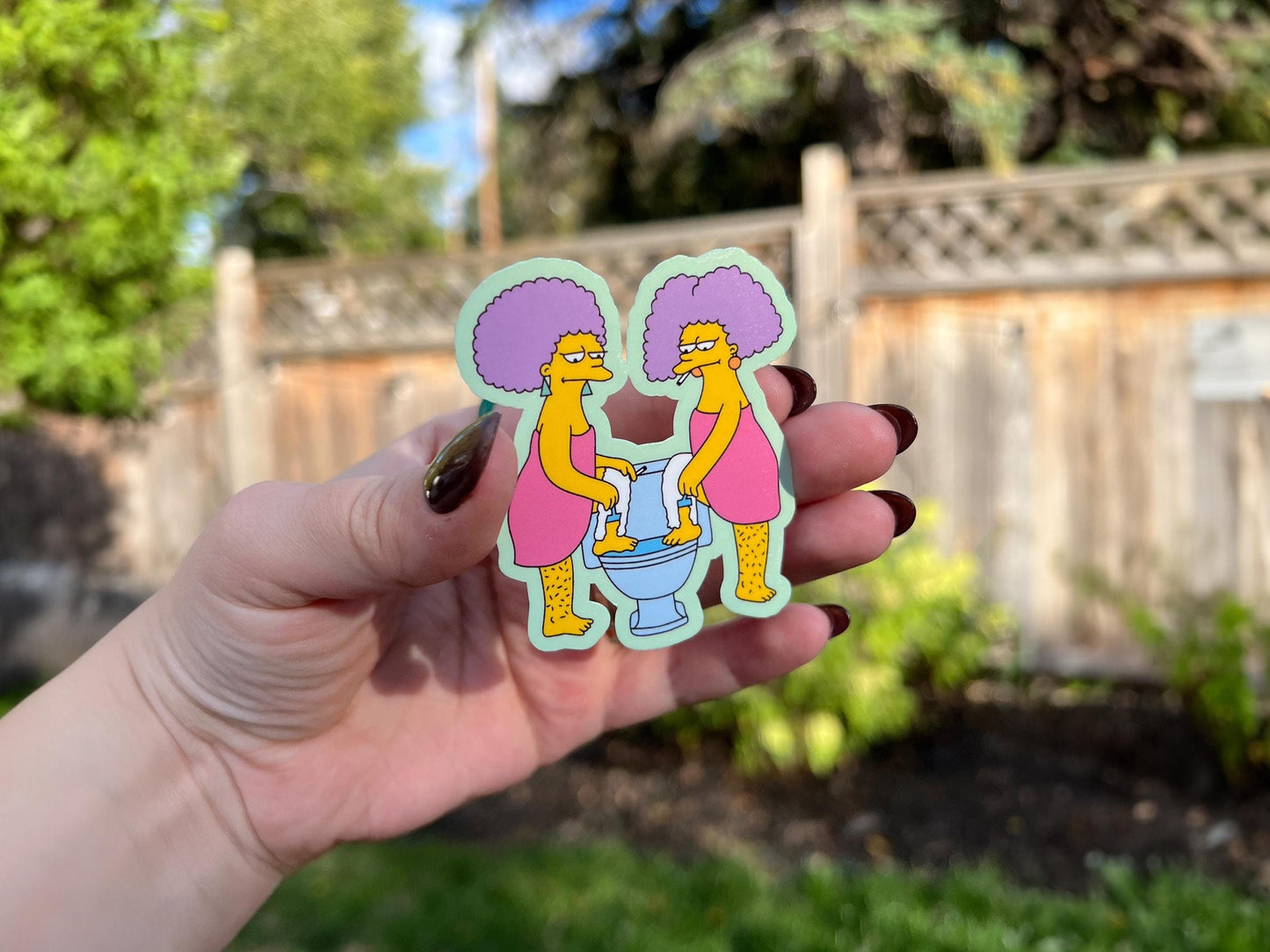 Patty & Selma Sticker