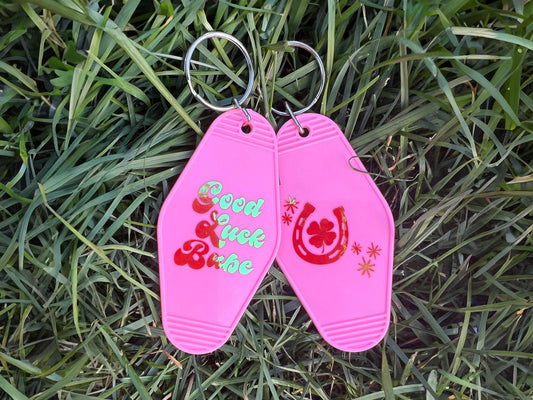 Good Luck Babe Keychain