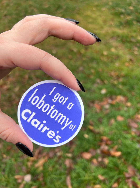 Claire’s Lobotomy Sticker