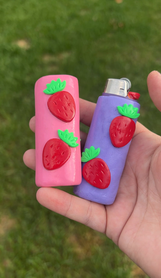 Strawberry Lighter Case