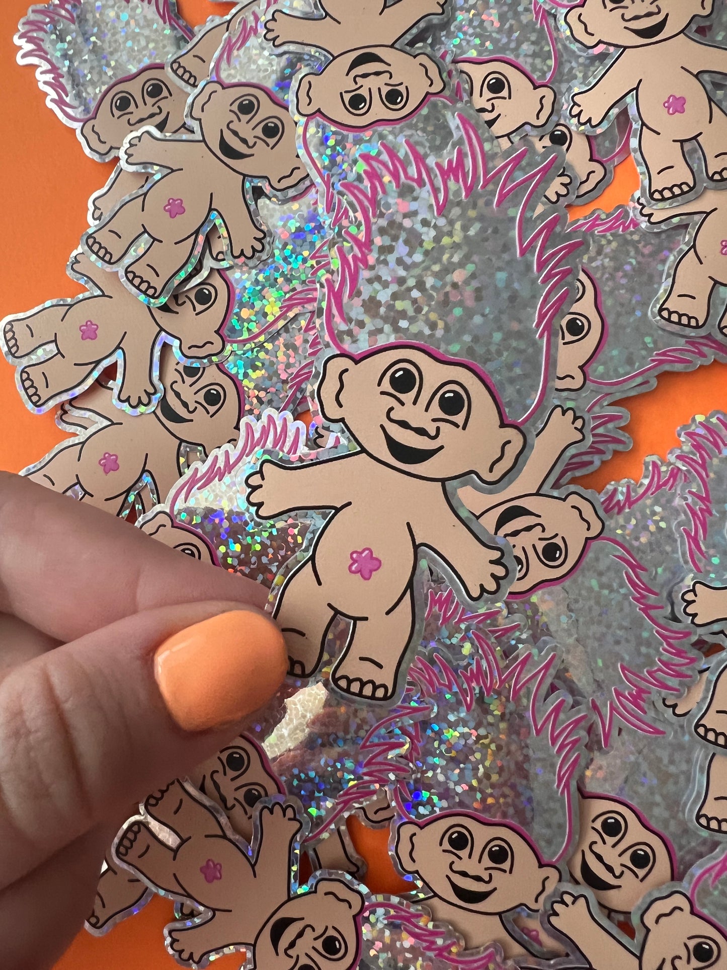 Troll Doll Sticker
