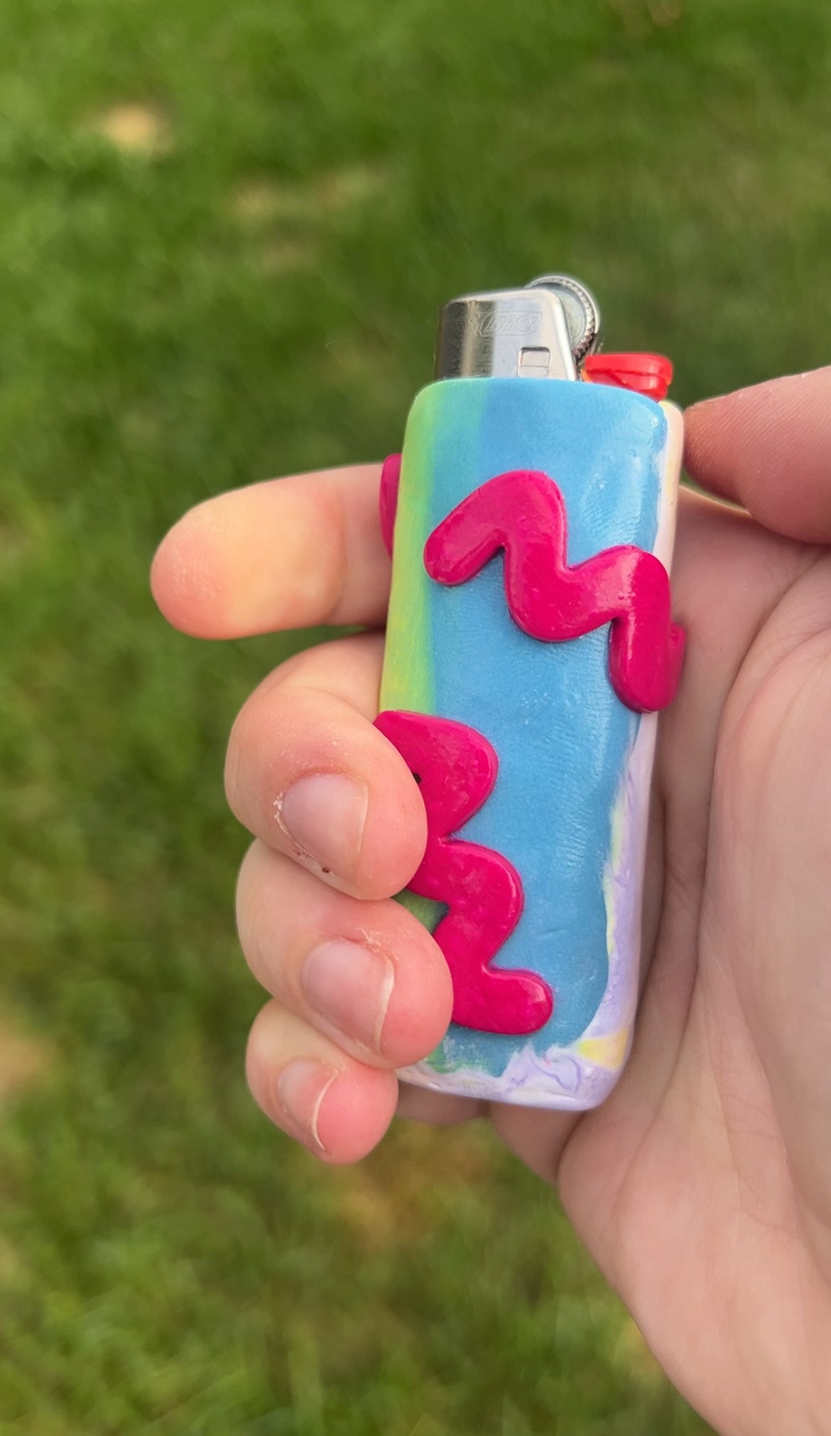 Squiggle Lighter Case