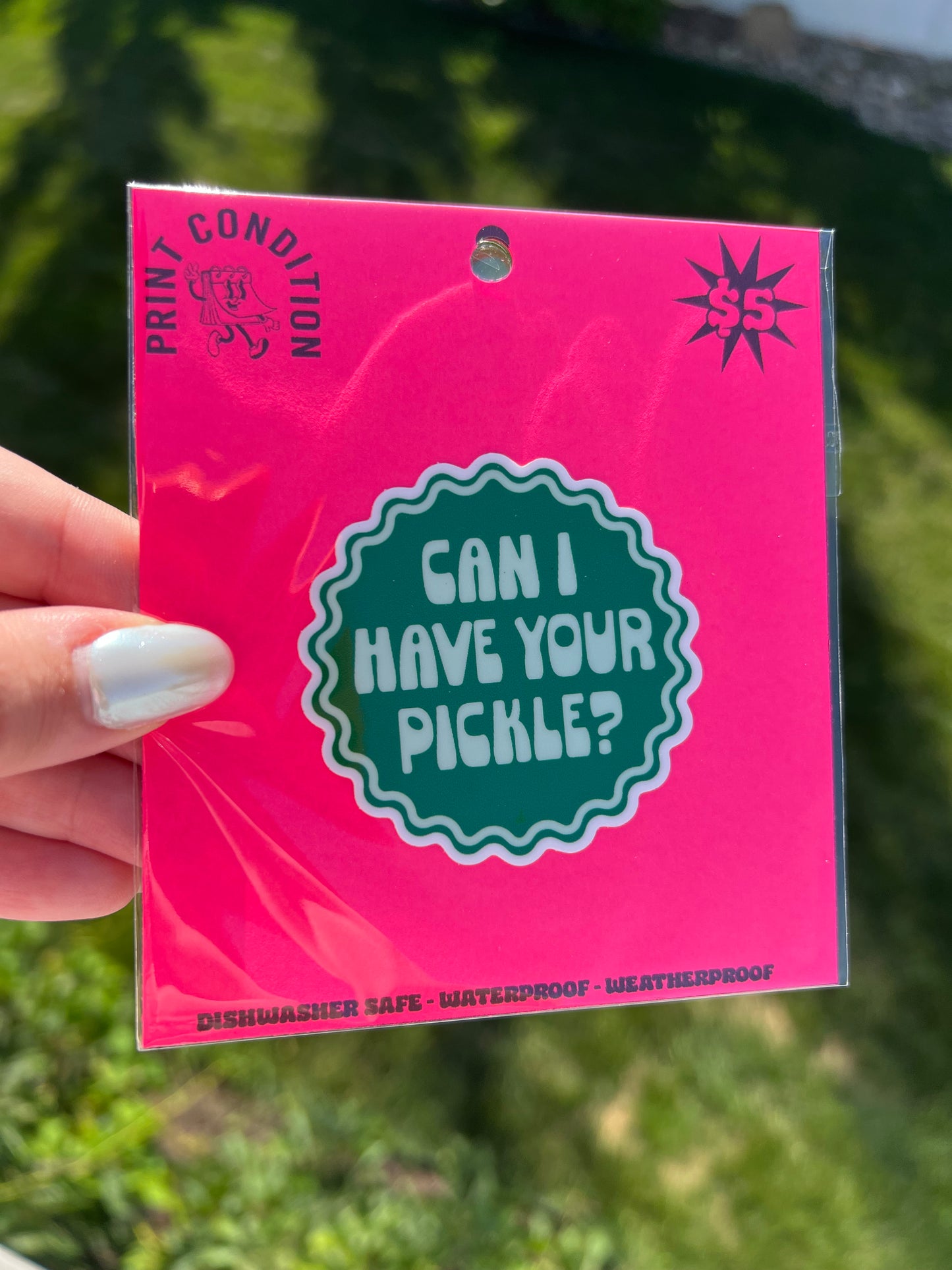 Can I Have Your Pickles? Sticker