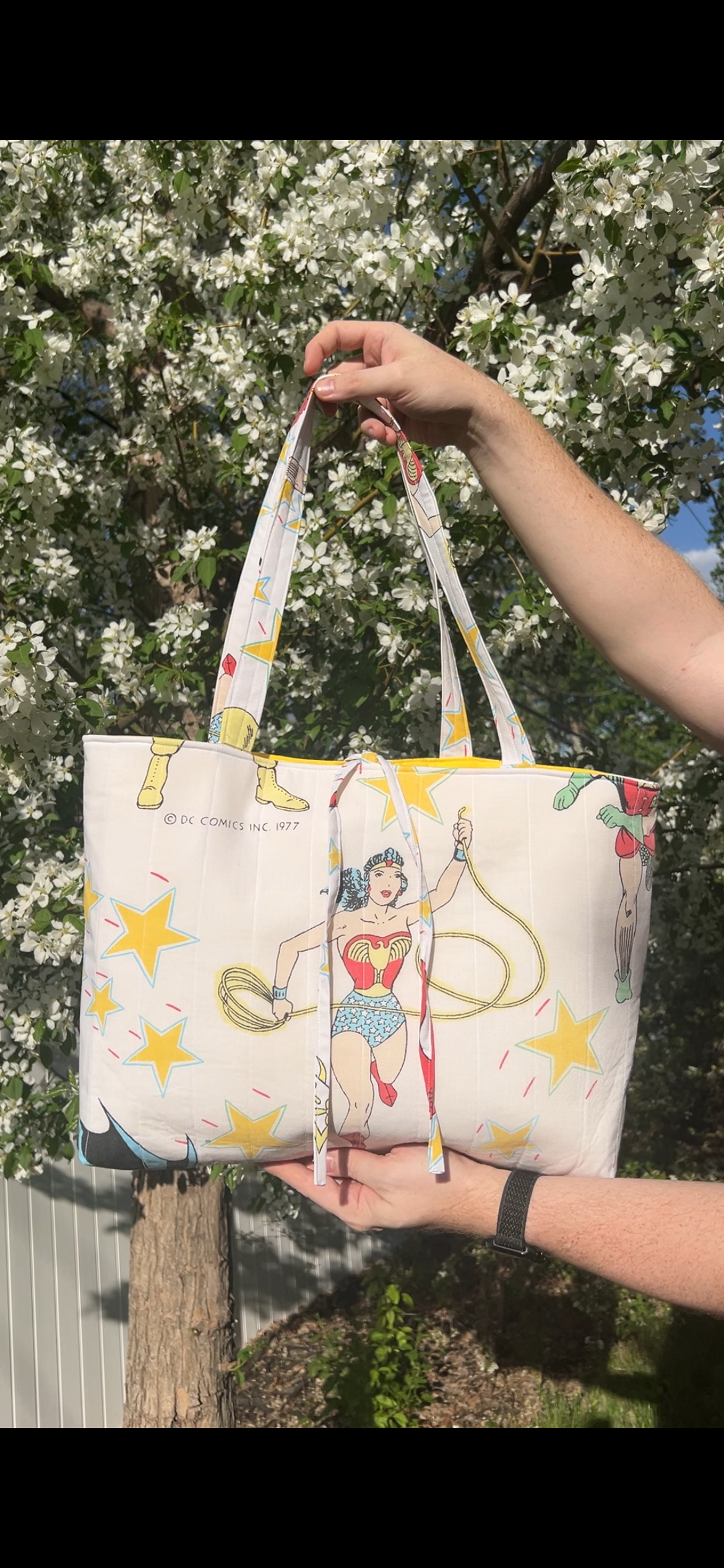WW 1977 - Upcycled Tote Bag