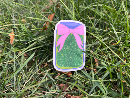 Coquette Pickles Sticker