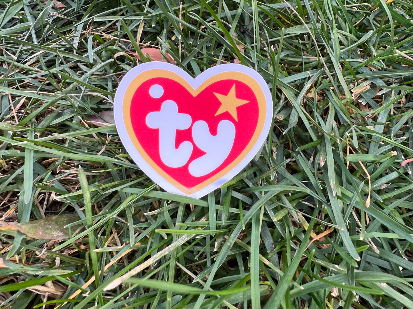 TY Beanie Baby Tag Sticker