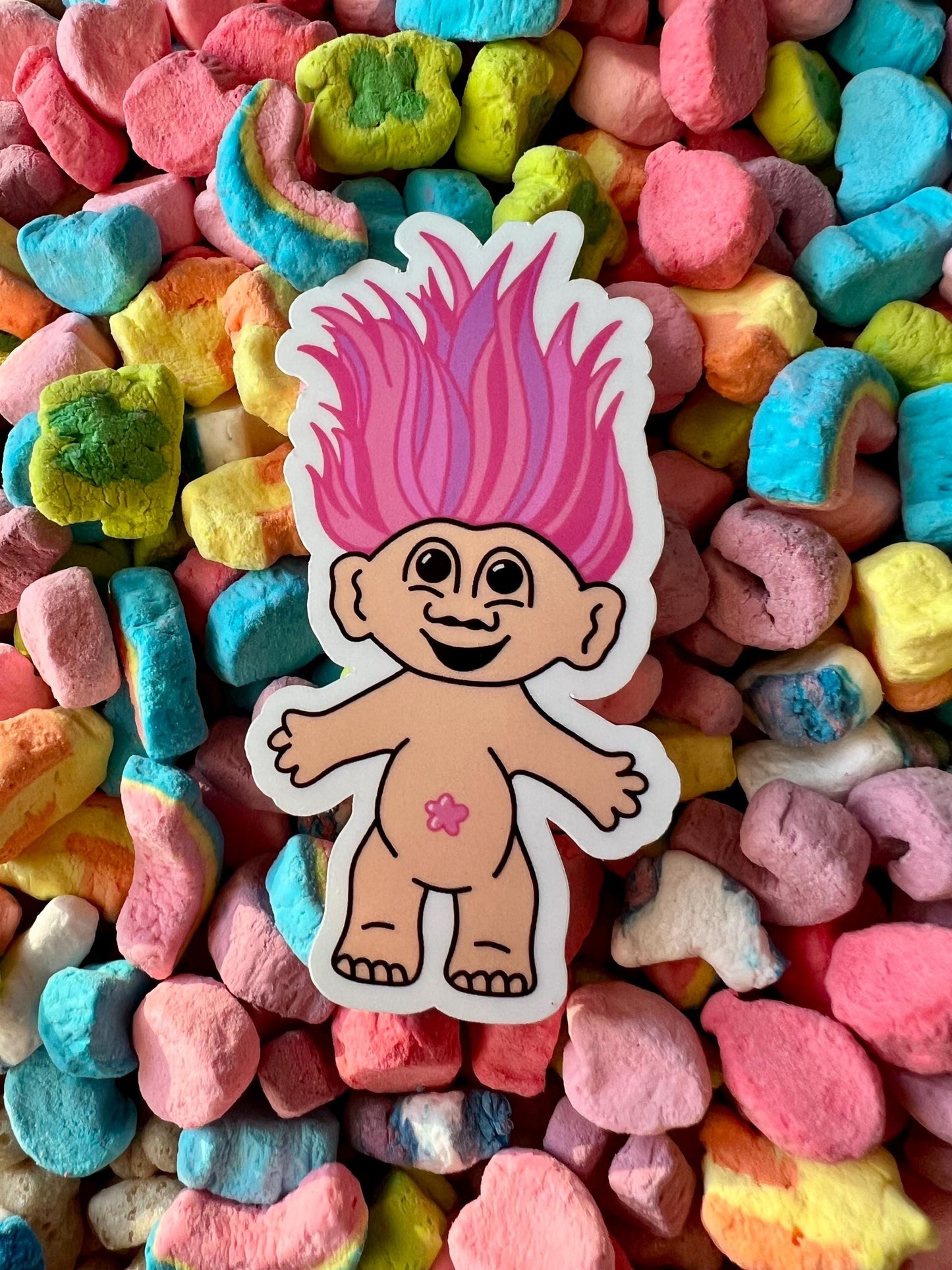 Troll Doll Sticker