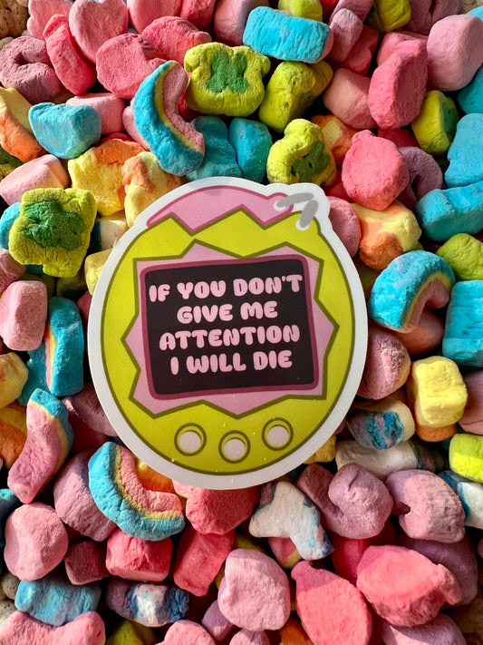 Tamagotchi Sticker