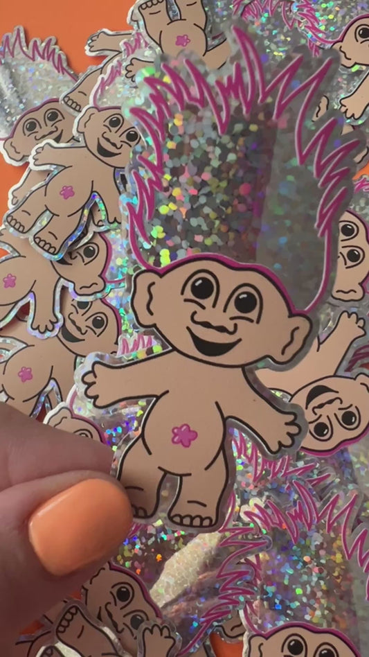 Troll Doll Sticker